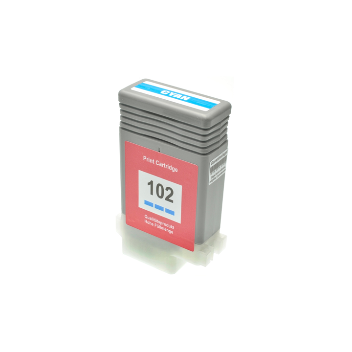 Cartuccia comp. per Canon PFI-102c ciano 0896B001 ink pigmentato