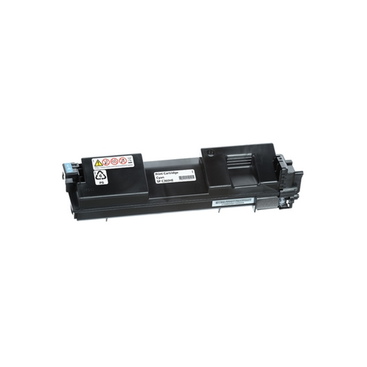 Toner comp. per Ricoh Aficio sp C360 408185 ciano 5000 pag.