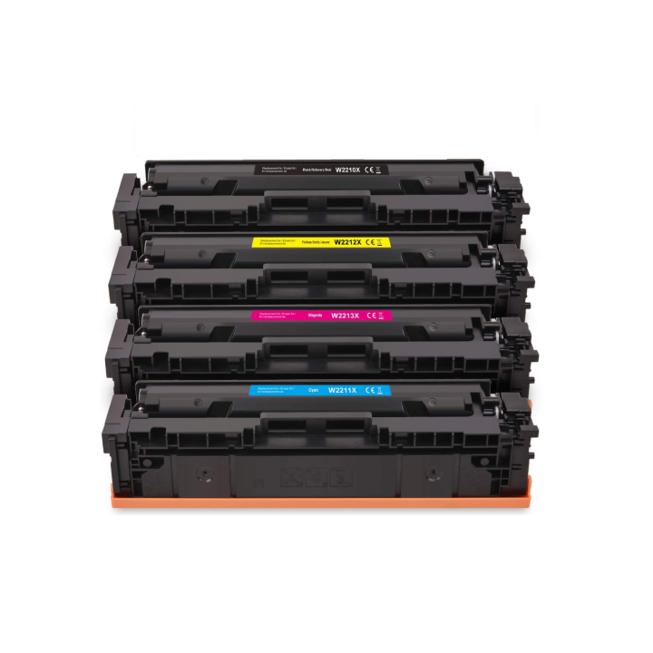 SENZA CHIP Toner compatibile per HP MFP M283 W2212X 207X giallo 2450p.