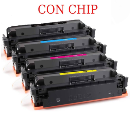 CON CHIP Toner compatibile per HP M454 W2032X 415X giallo 6000pag.