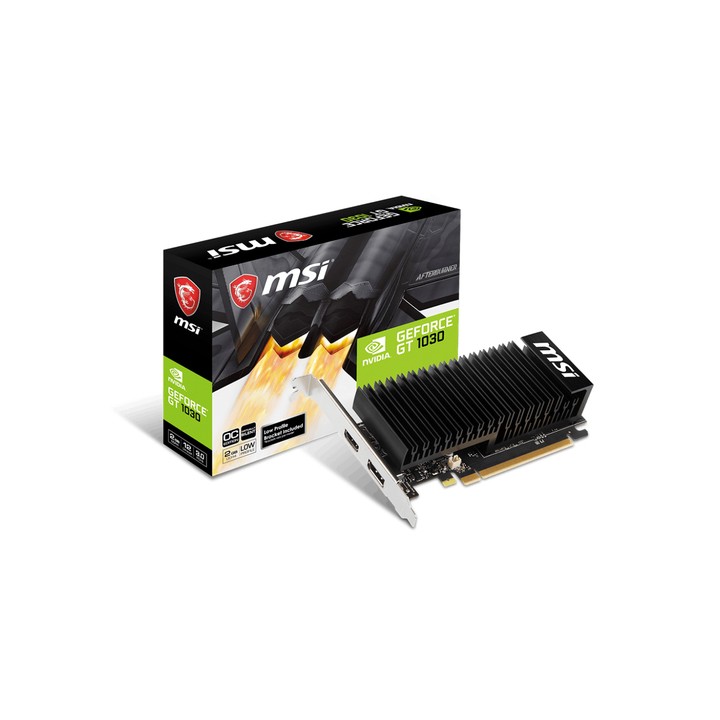 MSI VGA GEFORCE GT 1030, GT 1030 2GHD4 LP OC, 2GB GDDR4, DP/HDMI