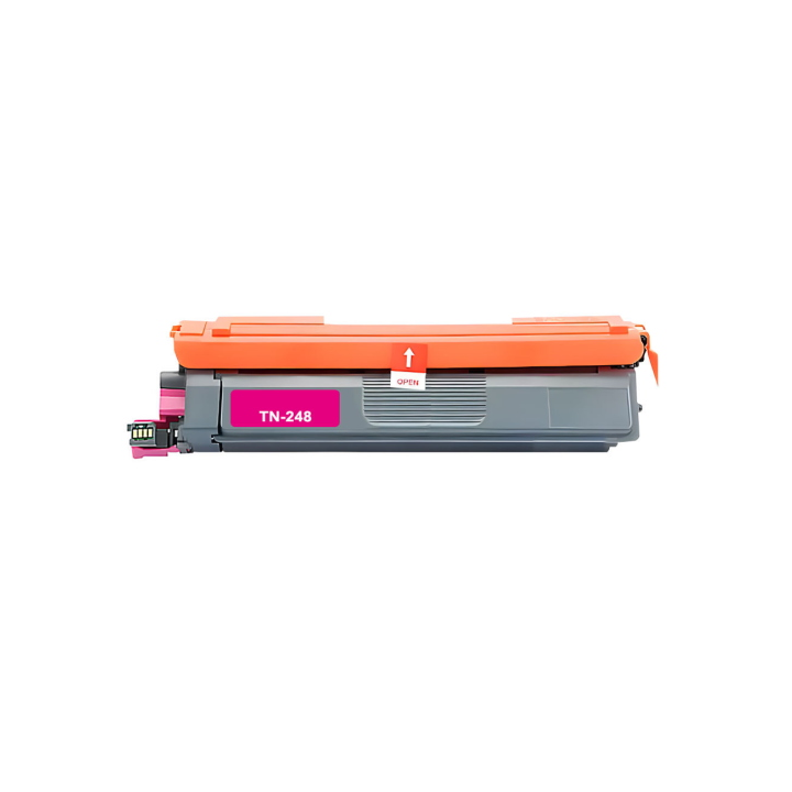 CON CHIP Toner per Brother TN-248XL magenta 2300pag.