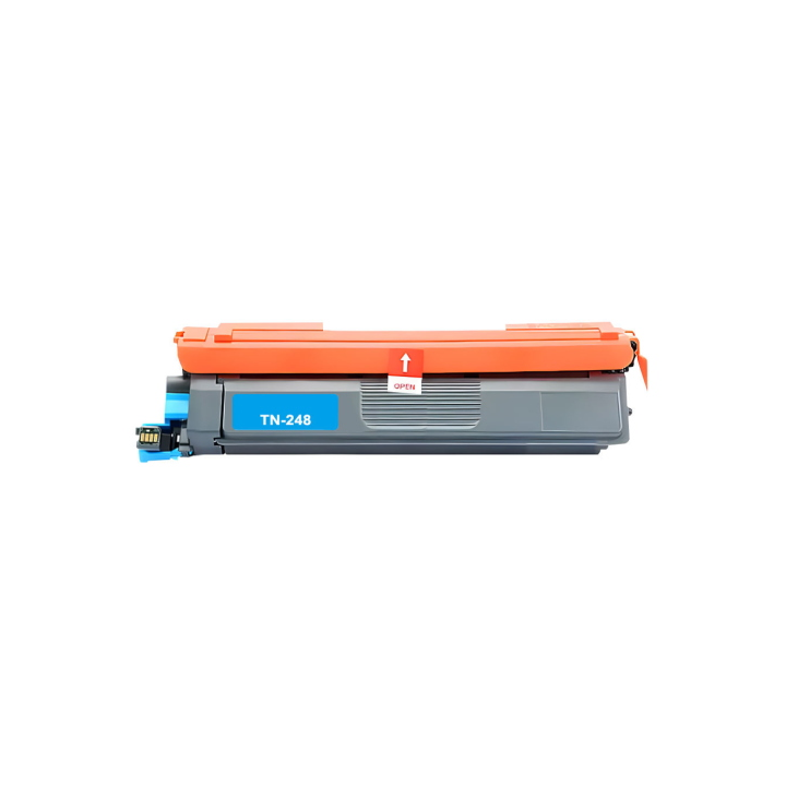 CON CHIP Toner per Brother TN-248XL ciano 2300pag.