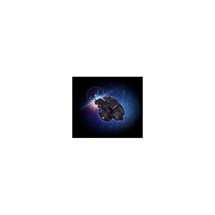 MAD CATZ GAMING MOUSE R.A.T. 6+ BLACK 11 PULSANTI 12000DPI ALLUMINIO