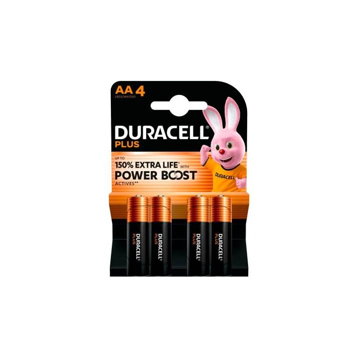 Duracell Batterie Stilo AA Plus Power Boost MN1500 1Cnf/4pz