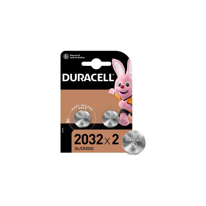 Duracell Batterie Bottone DL/CR2032 1Cnf/2pz